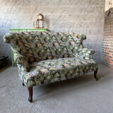 Napoleon III style bench completely renovated