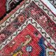 Handmade antique Persian Malayer runner rug 77cm x 382cm, 1920s