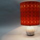 Lampe a poser 1970 marbre tissus