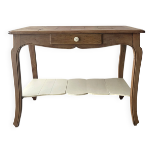 Console ancienne en merisier - louis