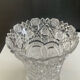 Vintage Bohemian crystal vase