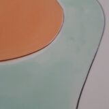Graphic serving dish - K&G Lunéville earthenware factory