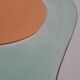 Graphic serving dish - K&G Lunéville earthenware factory