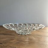 Chiseled glass cup