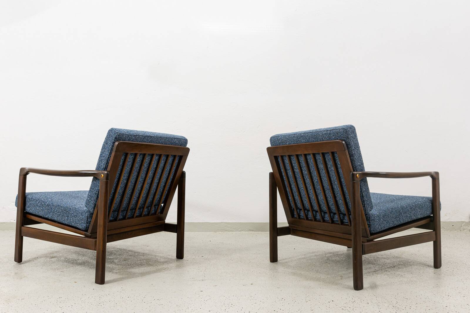 Vintage armchairs B-7522 by Zenon Bączyk, Poland, 1960s, set of 2