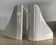 Vintage ceramic bookends pair