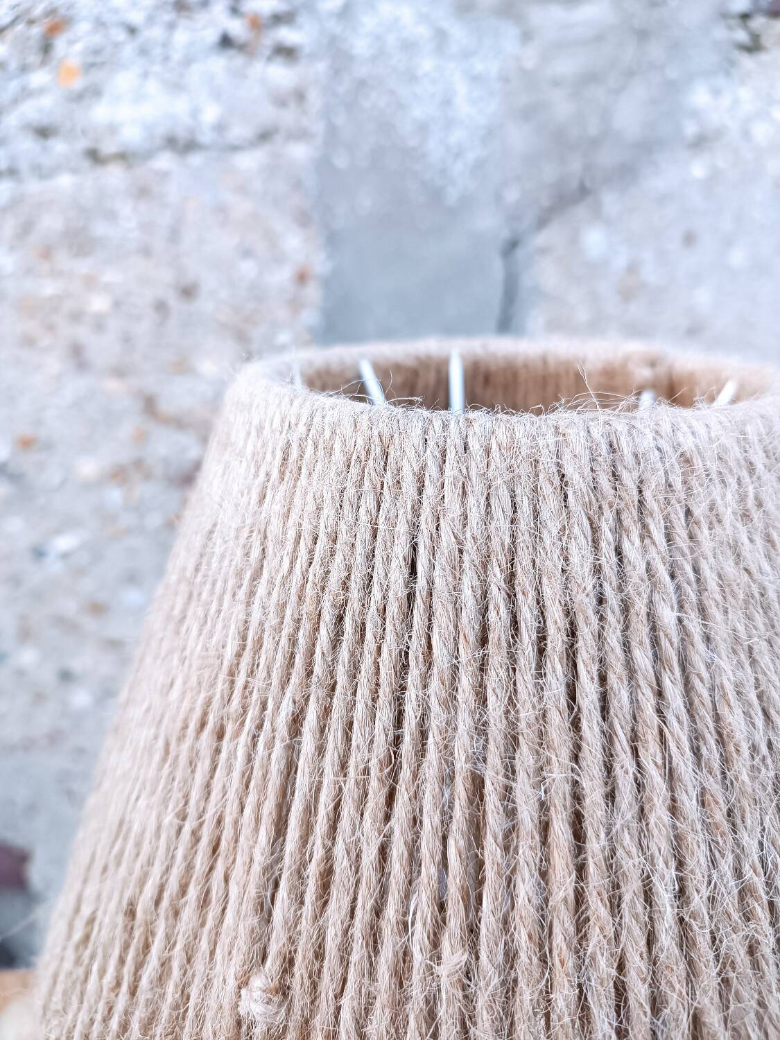 Turned wooden lamp 1950