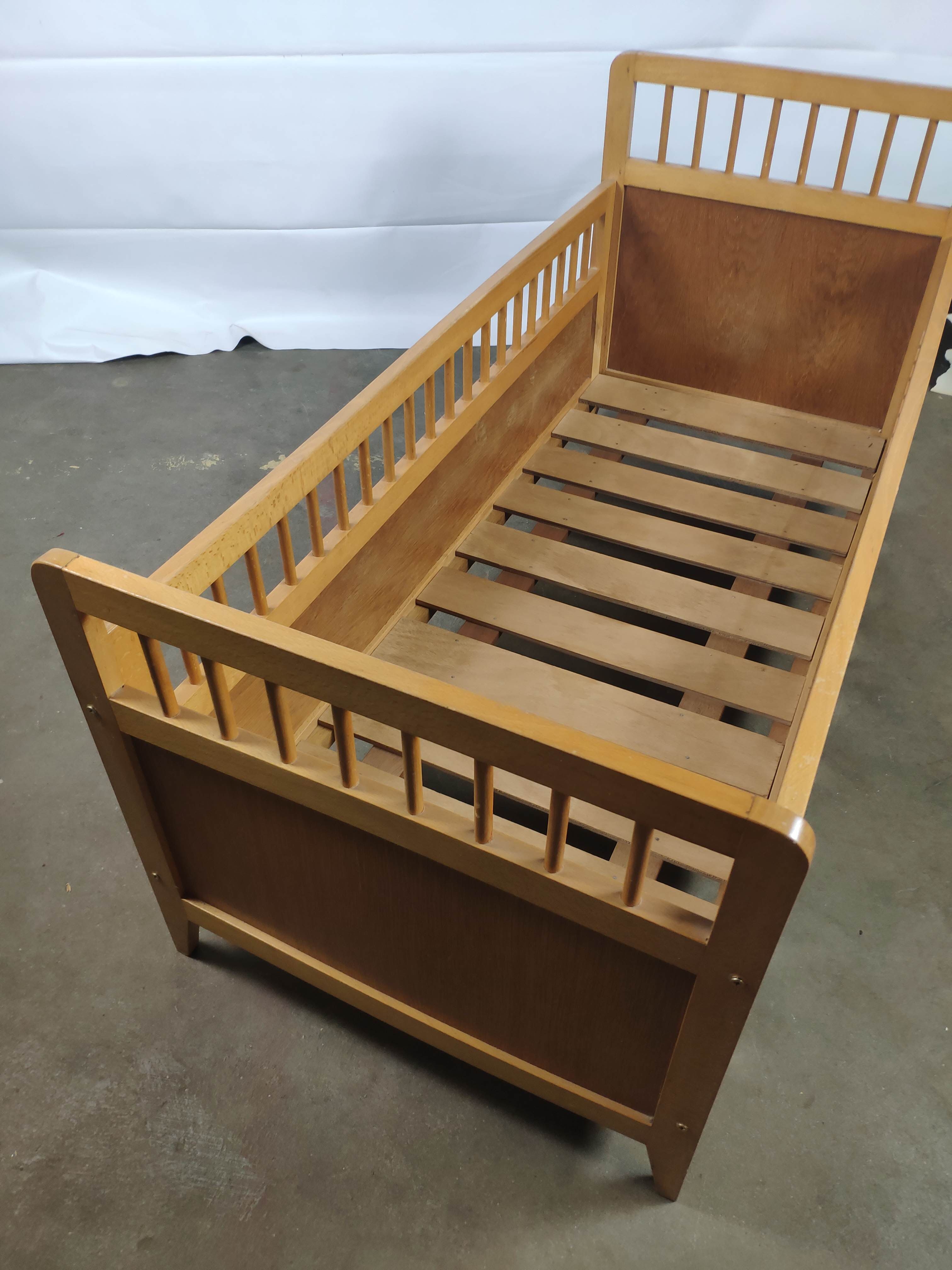 Children's bed, 60s 130X55