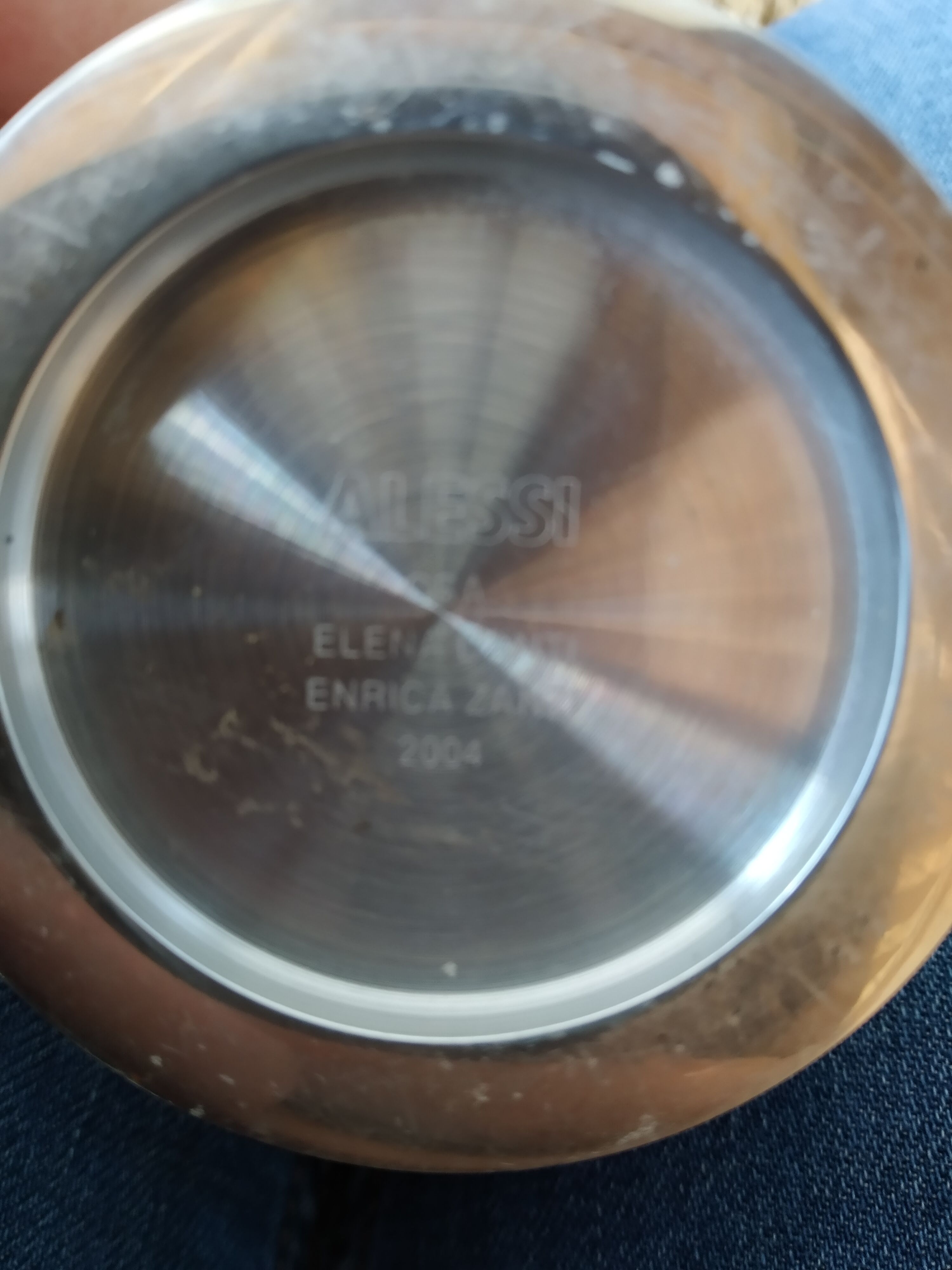 Candle holder alessi design enrica zanzi and elena danti