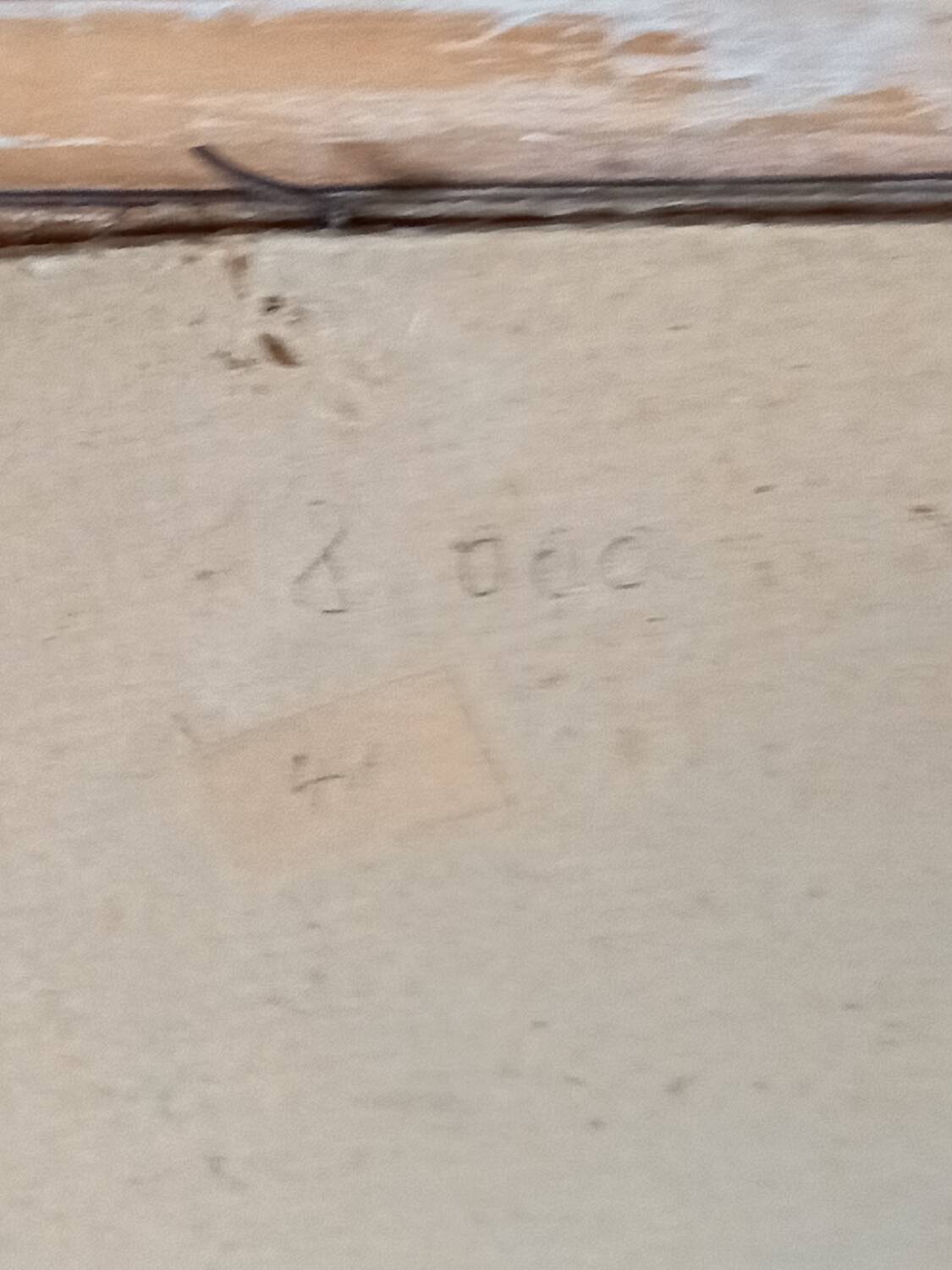 Charcoal drawing by J. Wulff, Belgian painter.