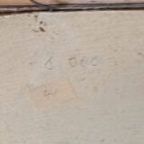 Charcoal drawing by J. Wulff, Belgian painter.