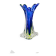 XXL Vase Fratelli Toso - blue Murano glass, Italy, 1970s