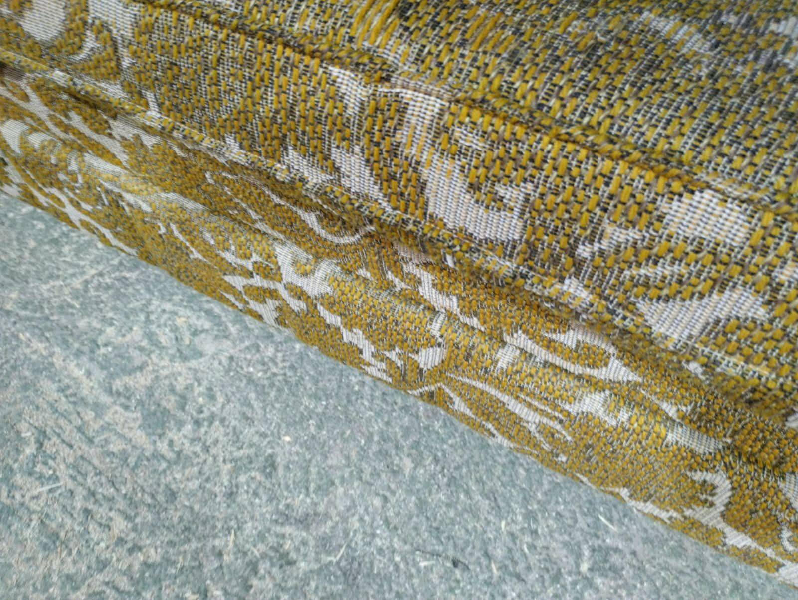 Mid-century upholstered folding sofa, 1970s, Central Europe