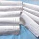 9 serviettes à thé en toile de lin