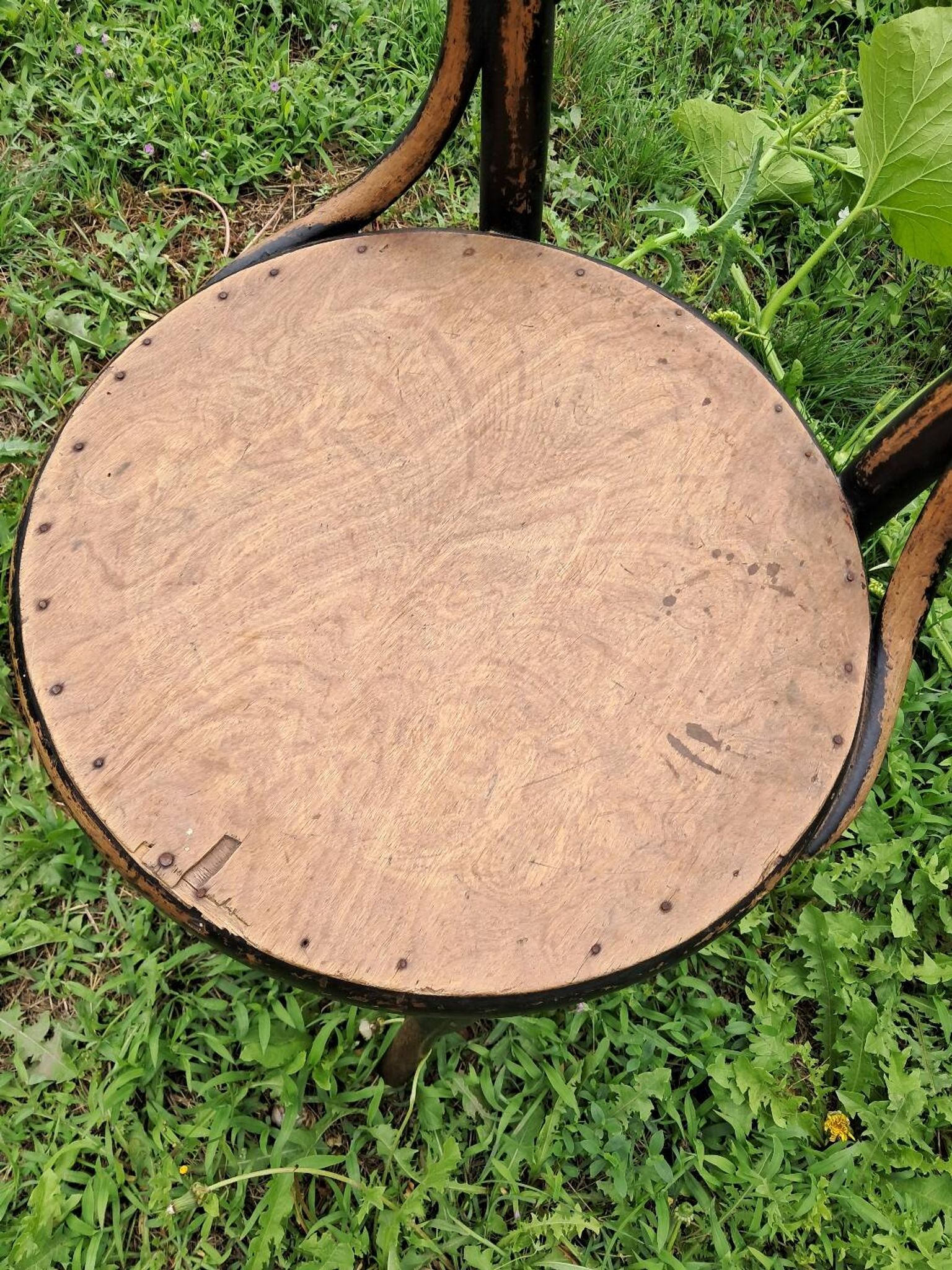Pair of bistro-style chairs