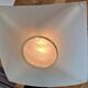 Vibea Quadra Ceiling Lamp in Ice Glass and Brass, 1970s