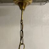 Opaline glass pendant light