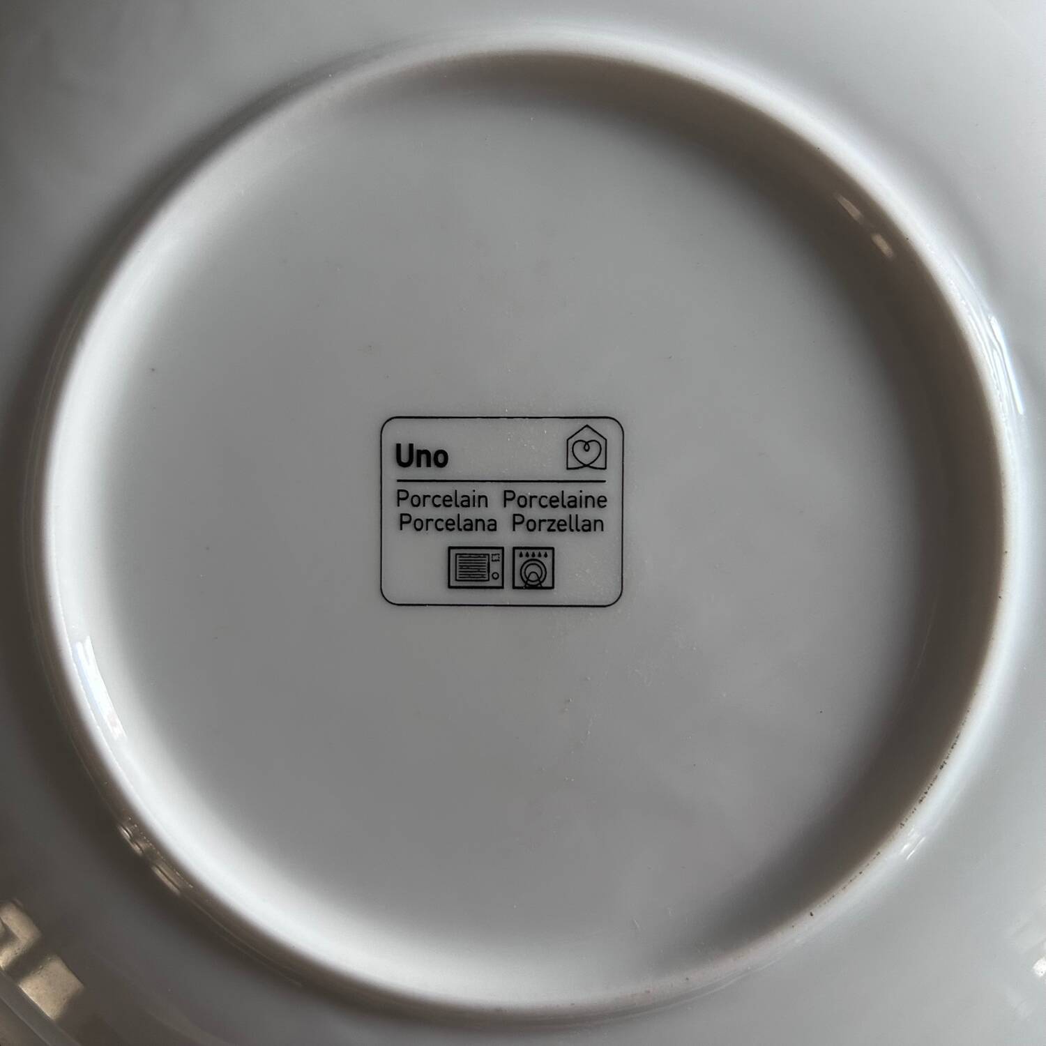 Service de 4 assiettes Uno Habitat