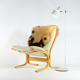 Ingmar Relling Siesta vintage retro leather armchair