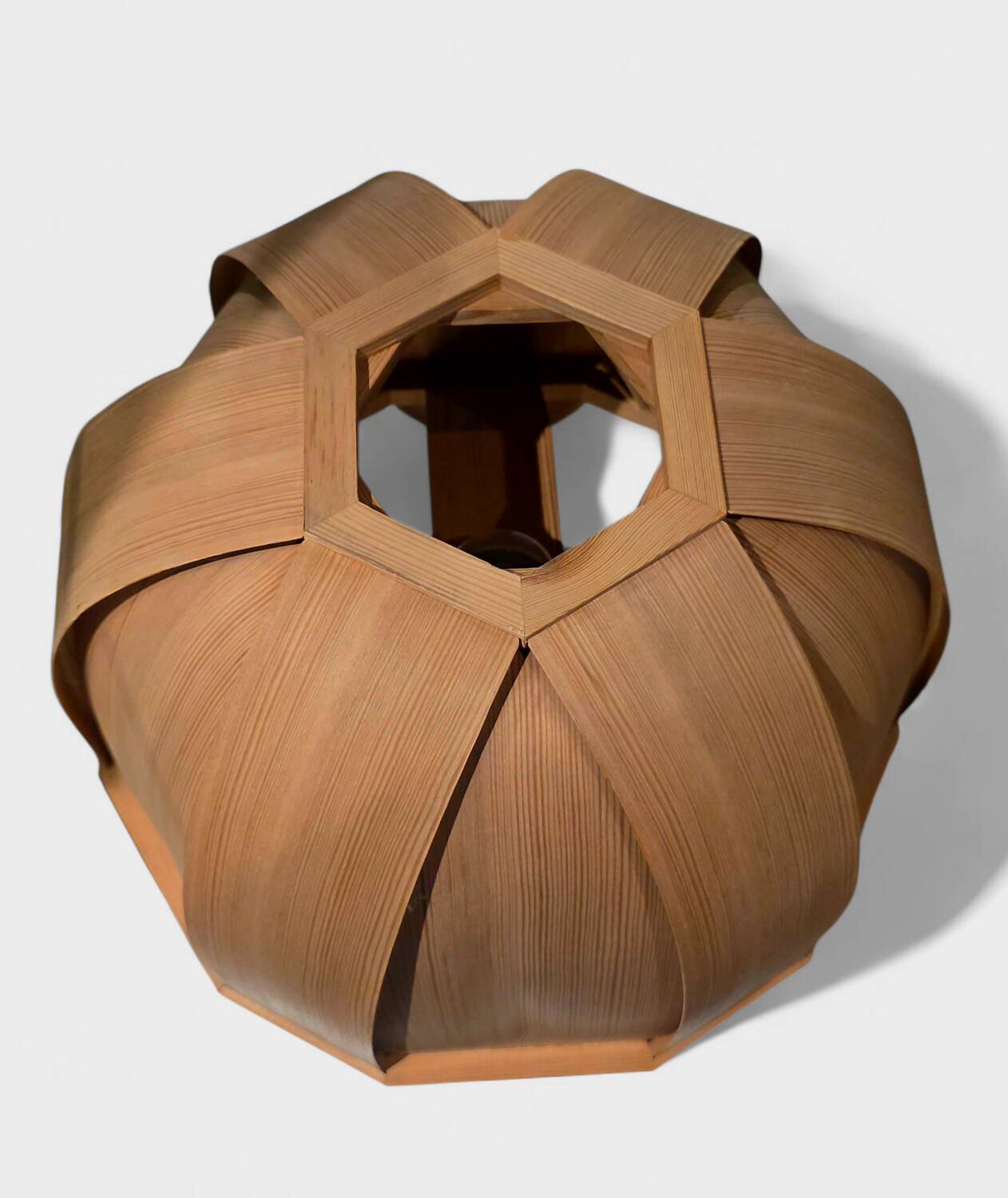 Vintage table lamp – GB Solbakens Svarveri – Circa 1970