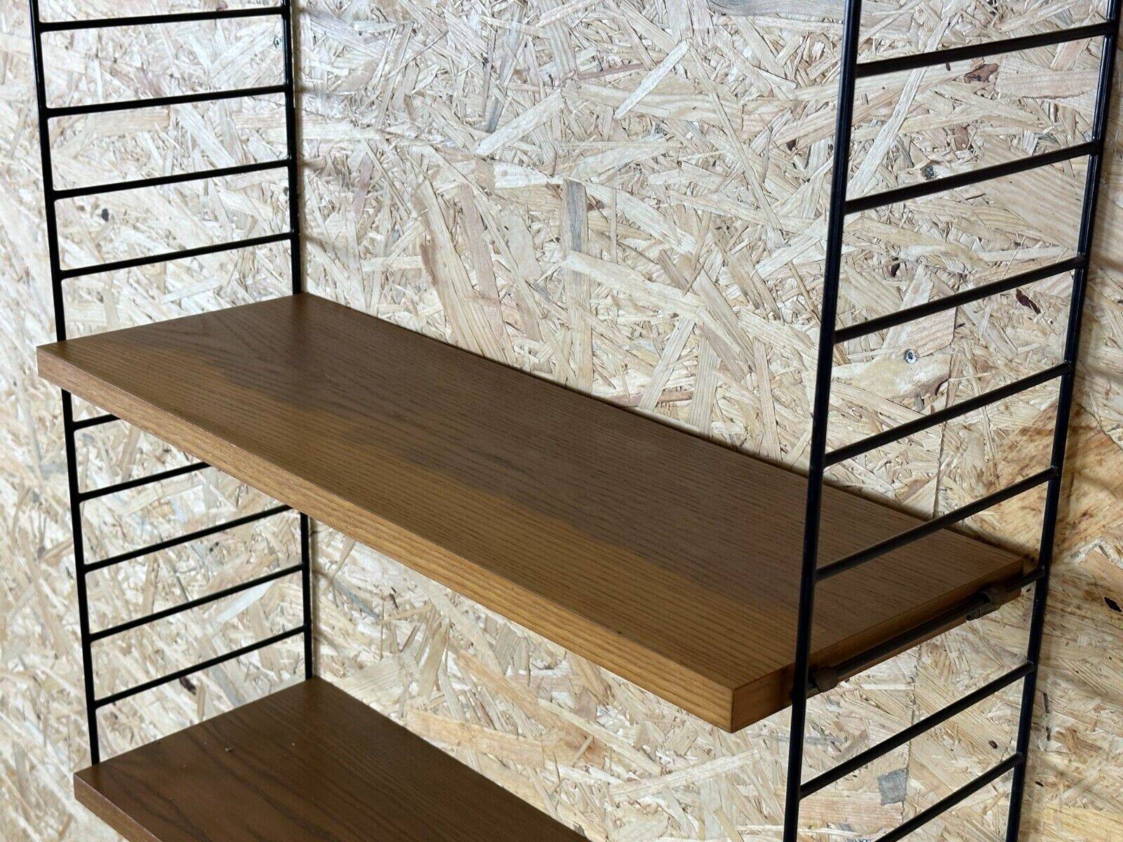 60s-70s Oak String Shelf Module by Kajsa & Nils “Nisse” Strinning Sweden