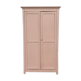 Old pink Parisian wardrobe
