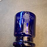 Pair of vintage cobalt blue vases