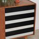 Enfilade U460 in white and black by Jiri Jiroutek for Interier Praha 1960