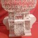 Antique handmade birdcage in metal and wood