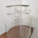 Vase en verre épais