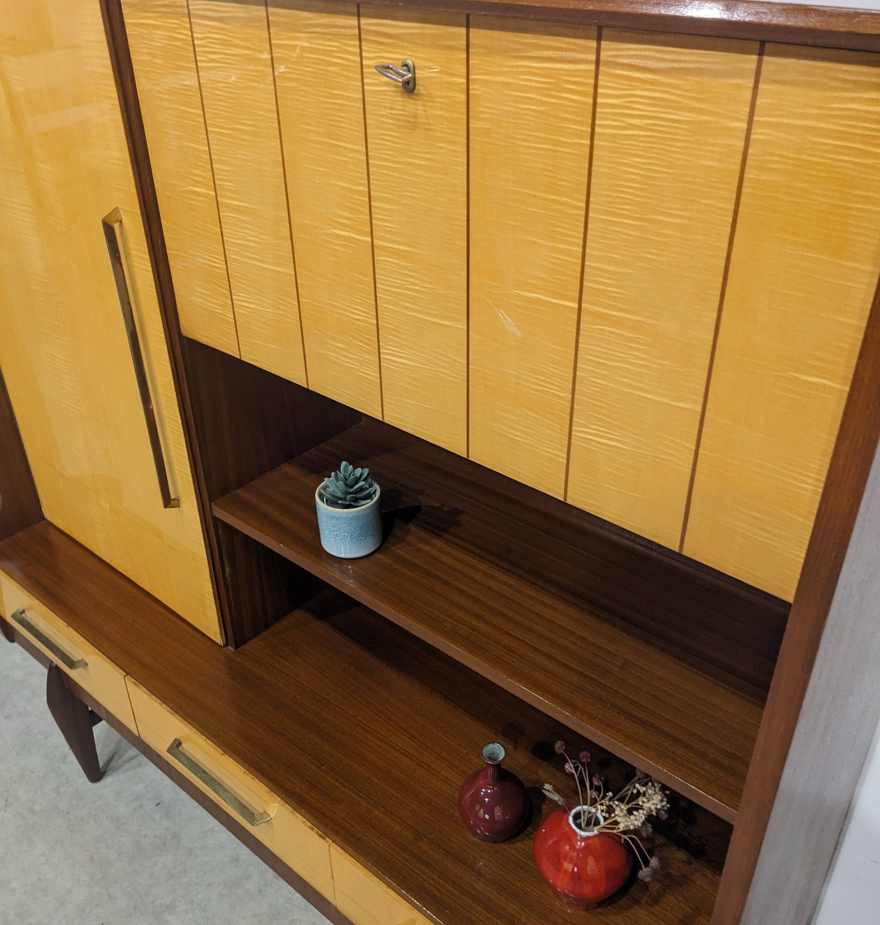 Bicolour highboard 1950