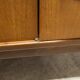 Scandinavian wardrobe 1960 teak 4 doors, 3 drawers, 2keys