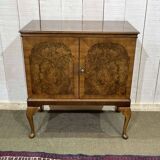 1950s English walnut buffet