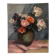 Nature morte à l'huile sur toile "le bouquet de roses" 1930, tableau ancien
