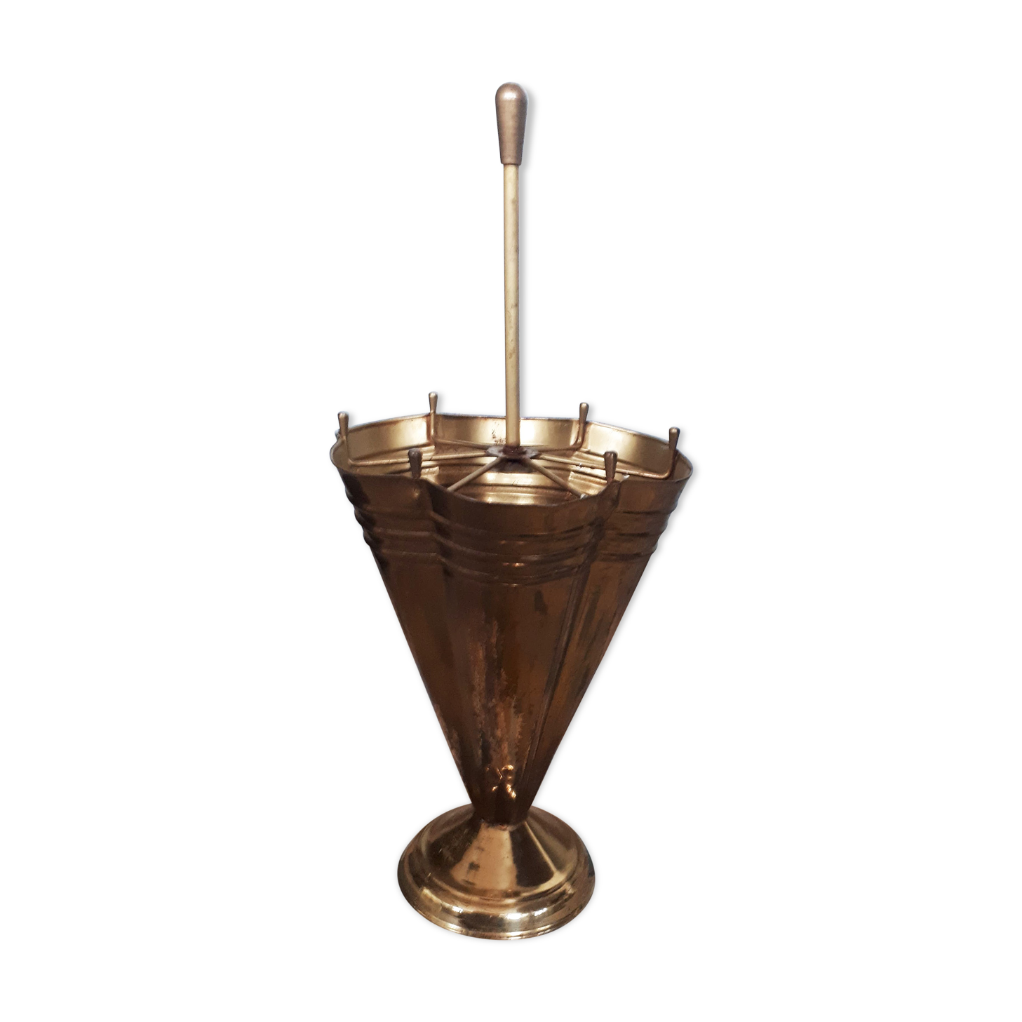 Brass umbrella holder