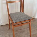 Suite of four vintage chairs
