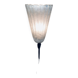 Italian Art Glass Wall Lamp by Barovier & Toso, 1950s