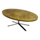 Resin coffee table by Pierre Giraudon