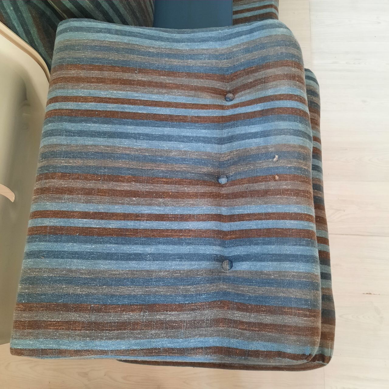 Three vintage armchairs, model Amanta Design Mario Bellini for C & B.