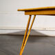 Grande table en bambou pieds Eiffel
