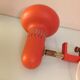 Orange articulated lamp vintage 60/70