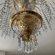 60s-70s crystal tassel cascade chandelier