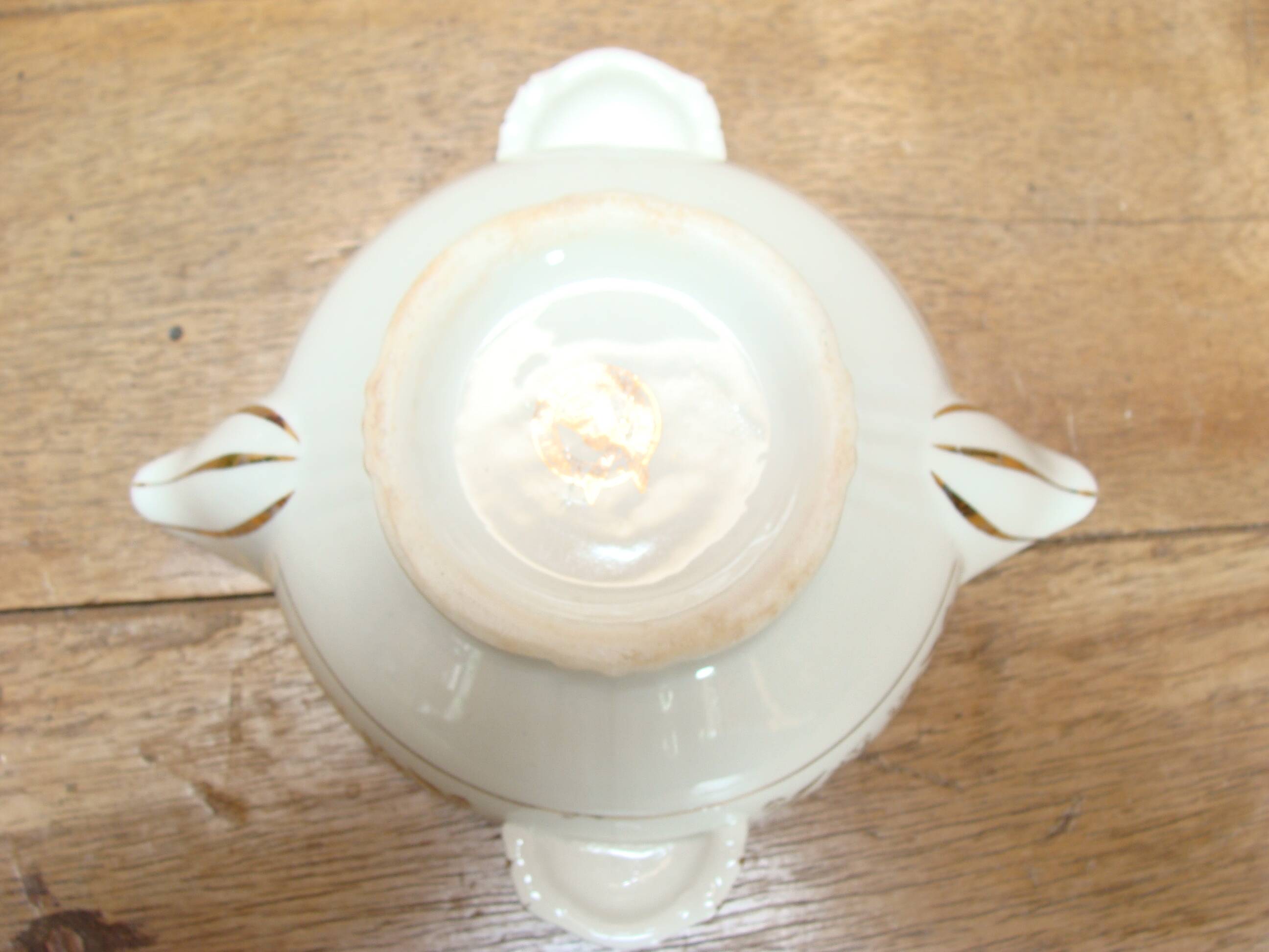 Old sauceboat Orchies Moulin des Loups