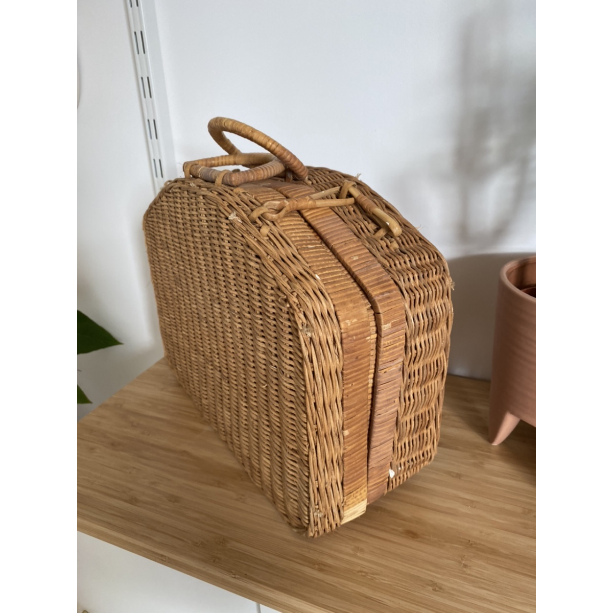 Wicker valisette