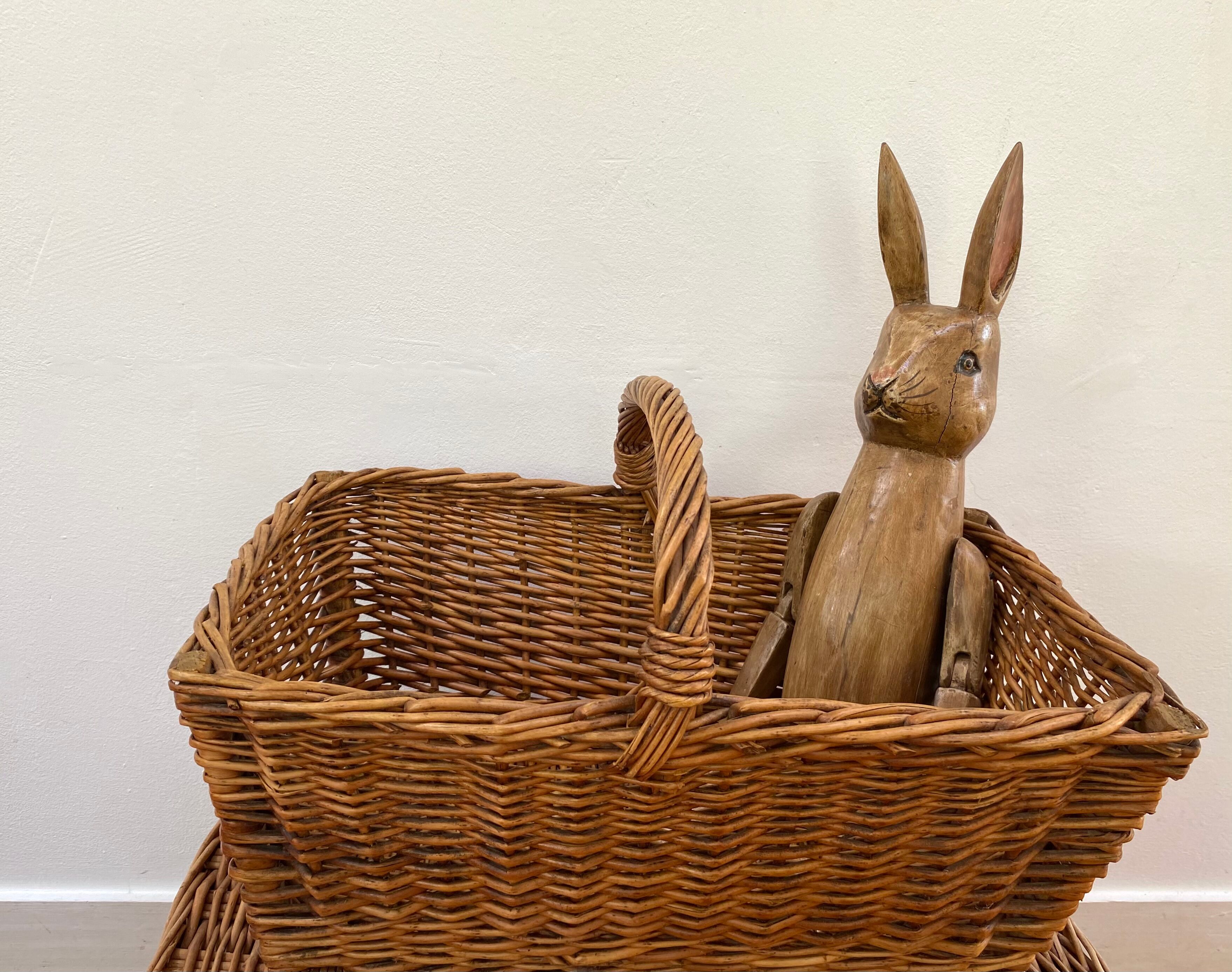 Hare Hennow XL articulated in wood 70cm