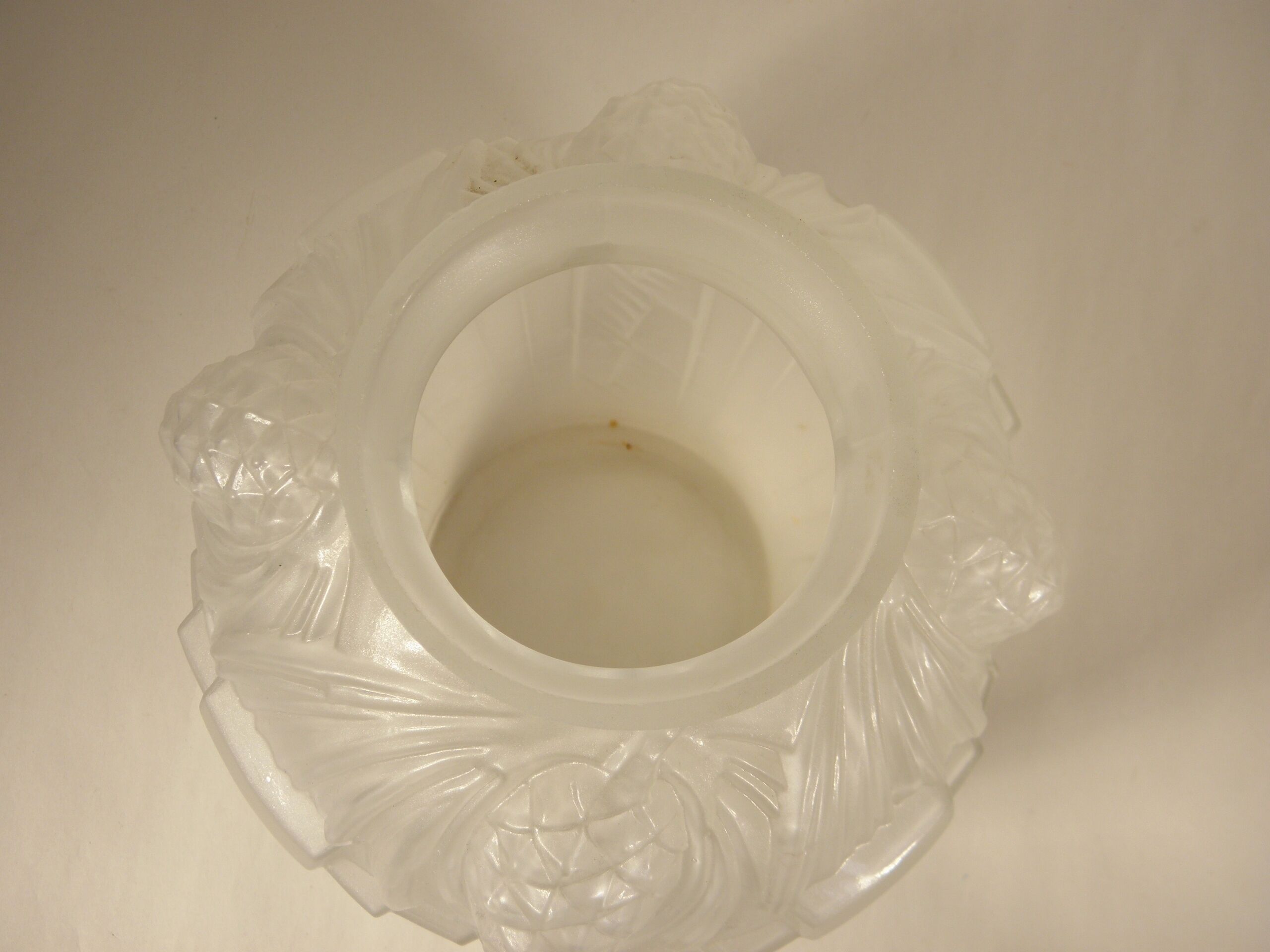 Pair of Art Deco glass vases