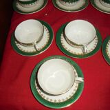 coffee service, porcelain, sarreguemines