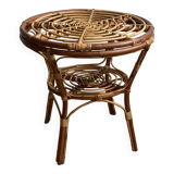 Rattan coffee table