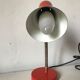 Lampe de bureau articulée rouge