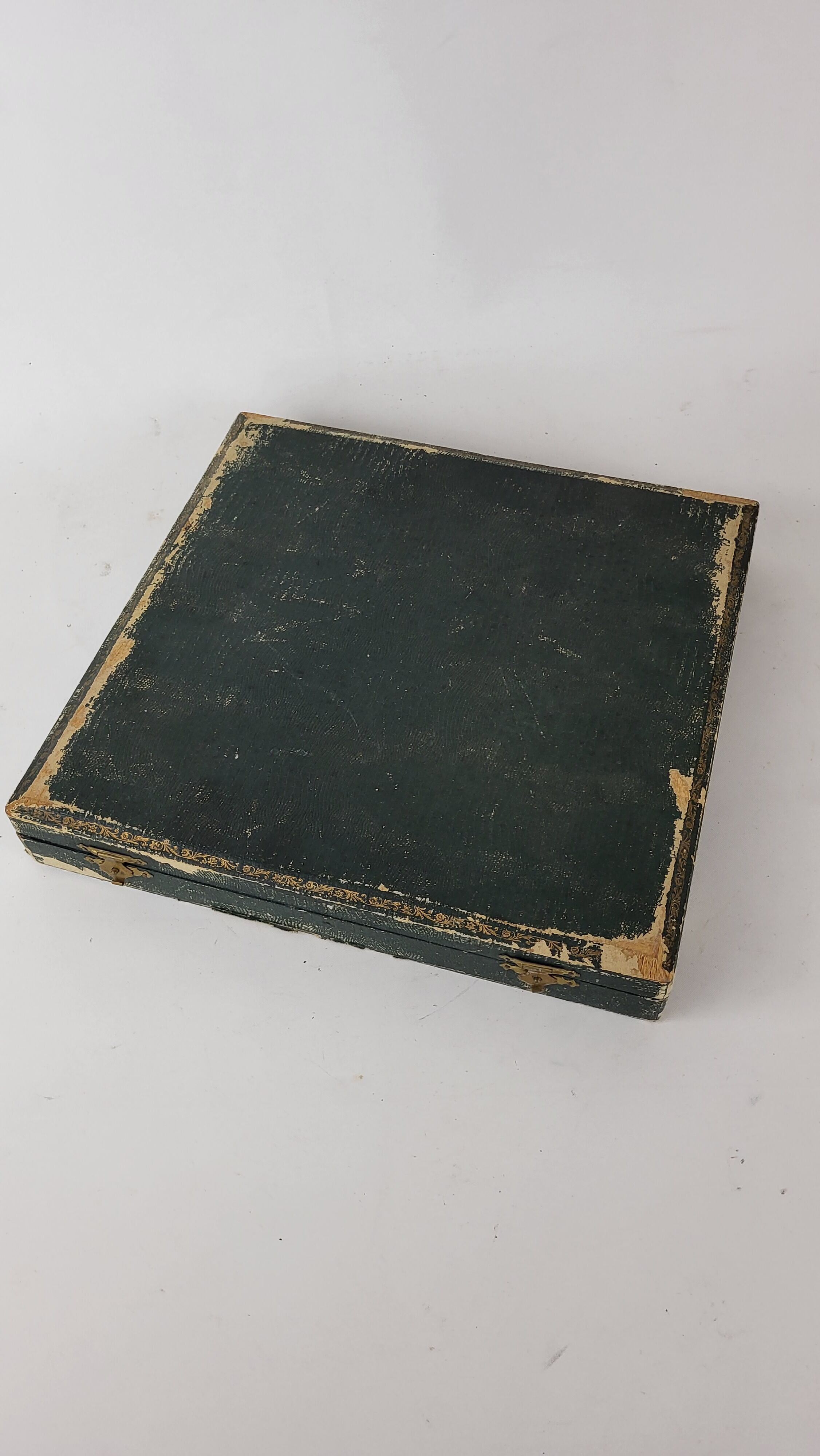 Service 20 table knives blade steel handle horn